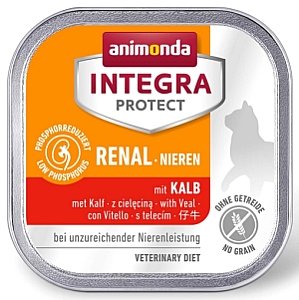 Animonda Integra Protect Nieren dla kota - z cielęciną tacka 100g