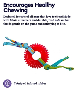 Petstages Koło do żucia dla kociąt PS715