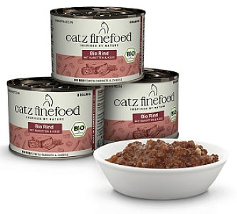 Catz Finefood Bio N.507 Wołowina puszka 200g