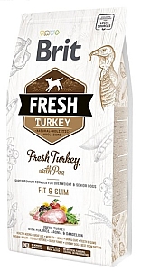 Brit Fresh Dog Adult Light Turkey & Pea 12kg