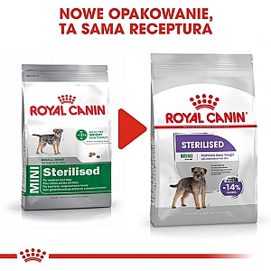 Royal Canin Mini Sterilised karma sucha dla psów dorosłych, ras małych, sterylizowanych 1kg