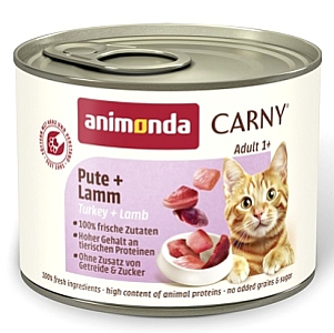Animonda Carny Adult Indyk + Jagnięcina puszka 200g