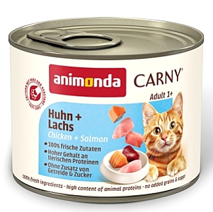 Animonda Carny Adult Kurczak + Łosoś puszka 200g