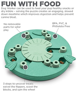 Nina Ottosson Dog Worker Green - gra edukacyjna [69541]