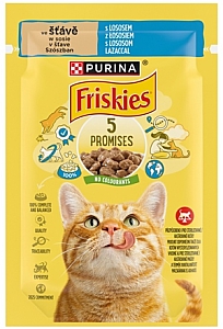Friskies Łosoś saszetka 85g