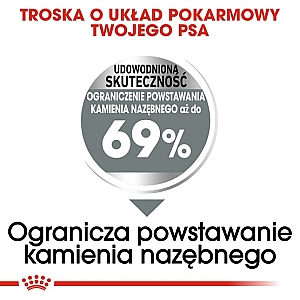 Royal Canin Mini Dental Care karma sucha dla psów dorosłych, ras małych, redukująca powstawanie kamienia nazębnego 1kg