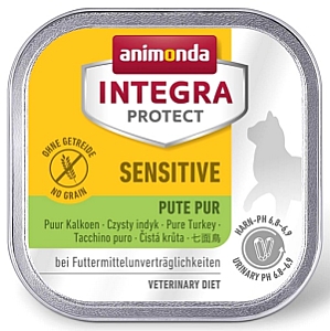 Animonda Integra Protect Sensitive dla kota - z indykiem tacka 100g