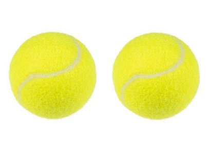 Flamingo Piłki tenisowe 8cm 2szt [518487]