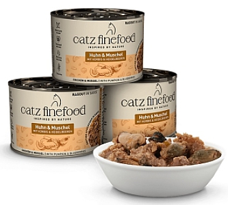 Catz Finefood Ragout N.613 Kurczak i Omułek puszka 190g