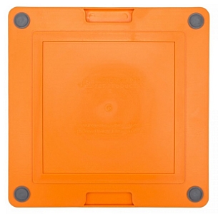 LickiMat Soother Deluxe/Tuff Jeżyk twardy pomarańczowy