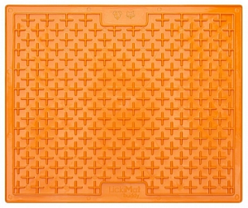 LickiMat Buddy Large Krzyżyk miękki pomarańczowy