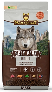 Wolfsblut Dog Grey Peak - koza i bataty 12,5kg