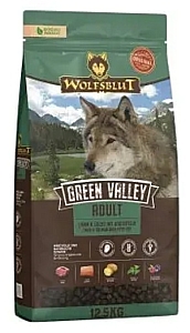 Wolfsblut Dog Green Valley - jagnię, łosoś i ziemniaki 12,5kg