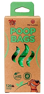 Toby's Choice Ekologiczne (degradowalne) zapachowe worki na odchody 120szt