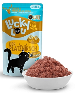 Lucky Lou Lifestage Adult Drób i jeleń saszetka 125g