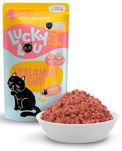 Lucky Lou Lifestage Adult Drób i jagnięcina saszetka 125g