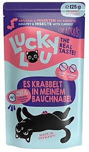 Lucky Lou Lifestage Adult Drób i owady saszetka 125g