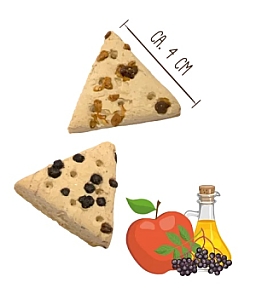 Sammy's Fruit Slices Owocowe Trójkąty 800g