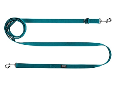 CHABA Smycz taśma regulowana gładka 20mm/260cm morska