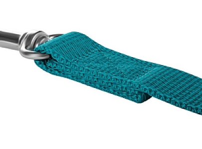 CHABA Smycz taśma gładka 10mm/130cm morska