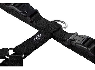 CHABA Szelki Guard XL 2,5cm czarne