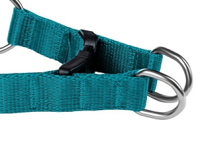 CHABA Szelki regulowane gładkie 1-40cm morskie