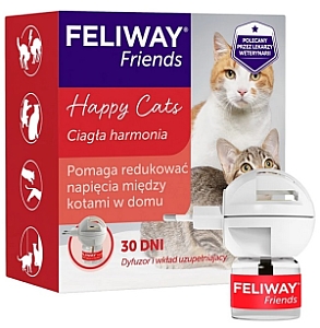 Feliway Friends - kocie feromony Zestaw Startowy (Dyfuzor+wkład)