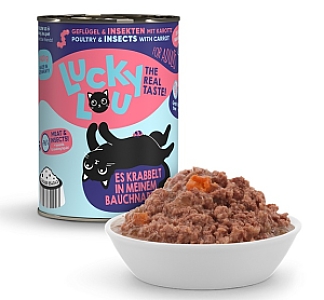 Lucky Lou Lifestage Adult Drób i owady puszka 400g