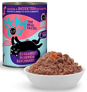 Lucky Lou Lifestage Adult Drób i owady puszka 400g