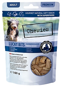 Chewies Lucky Bits Adult Okoń & kurczak 100g
