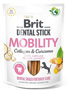 Brit Dental Stick Mobility Collagen & Curcuma 251g