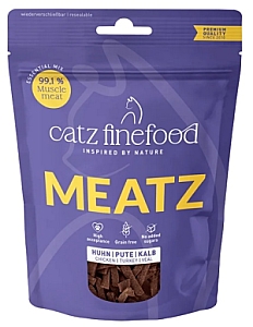 Catz Finefood Meatz Essential Mix - kurczak, indyk, cielęcina 45g