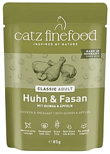 Catz Finefood Classic N.15 Kurczak i Bażant saszetka 85g