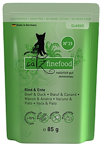 Catz Finefood Classic N.23 Wołowina i Kaczka saszetka 85g