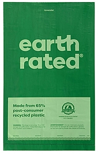 Earth Rated Woreczki do zbierania odchodów 300szt lawendowe