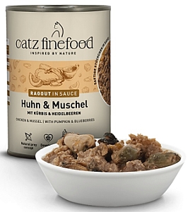 Catz Finefood Ragout N.613 Kurczak i Omułek puszka 380g