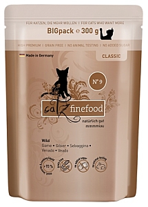Catz Finefood Classic N.09 Dziczyzna saszetka 300g