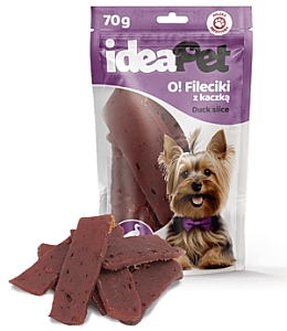 IdeaPet O! Fileciki z kaczką 70g