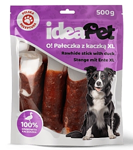 IdeaPet Pałeczka z kaczką XL 500g