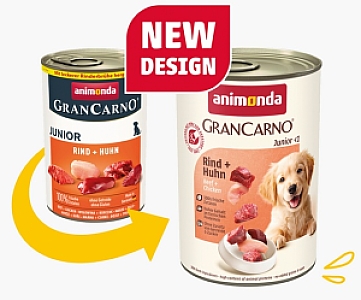 Animonda GranCarno Original Junior Rind Huhn Wołowina + Kurczak puszka 400g