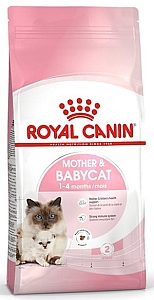 Royal Canin Mother&Babycat karma sucha dla kotek w okresie ciąży, laktacji i kociąt od 1 do 4 miesiąca 4kg