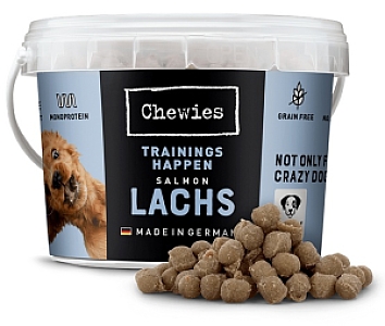 Chewies Trainings-Happen Łosoś wiaderko 300g