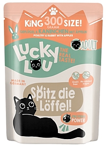 Lucky Lou Lifestage Adult Drób i królik saszetka 300g