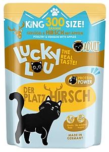 Lucky Lou Lifestage Adult Drób i jeleń saszetka 300g