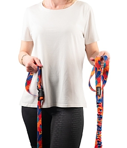 CHABA Smycz z amortyzatorem do biegania Story III L 25mm/280cm Aussie