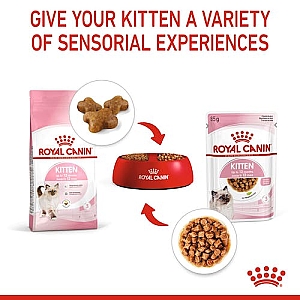 Royal Canin Kitten w sosie karma mokra dla kociąt do 12 miesiąca życia saszetka 85g