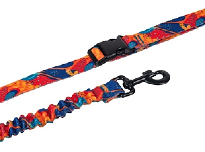 CHABA Smycz z amortyzatorem do biegania Story III M 25mm/280cm Aussie