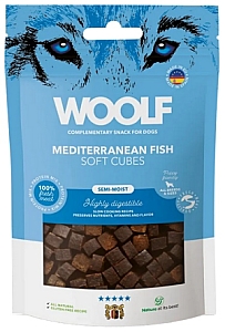 Woolf Soft Cubes Mediterranean Fish 100g