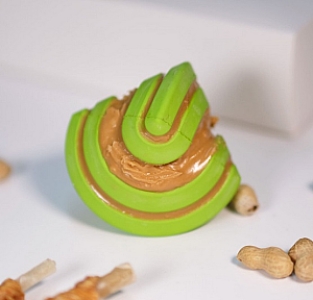 PetDreamHouse Zabawka gumowa Geo-Gem Rolly zielona