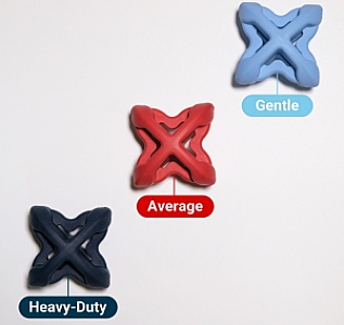 PetDreamHouse Zabawka gumowa Geo-Astro Rolly błękitna